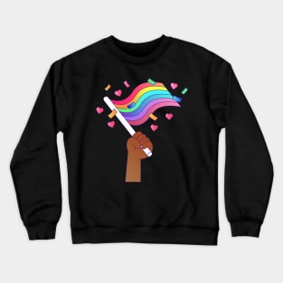 Pride Flag Crewneck Sweatshirt